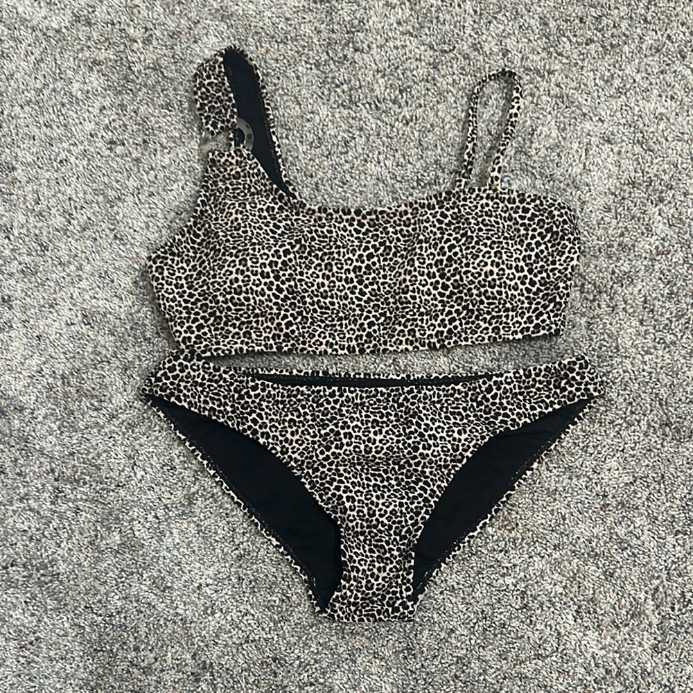 Leopard Print Bikini Set